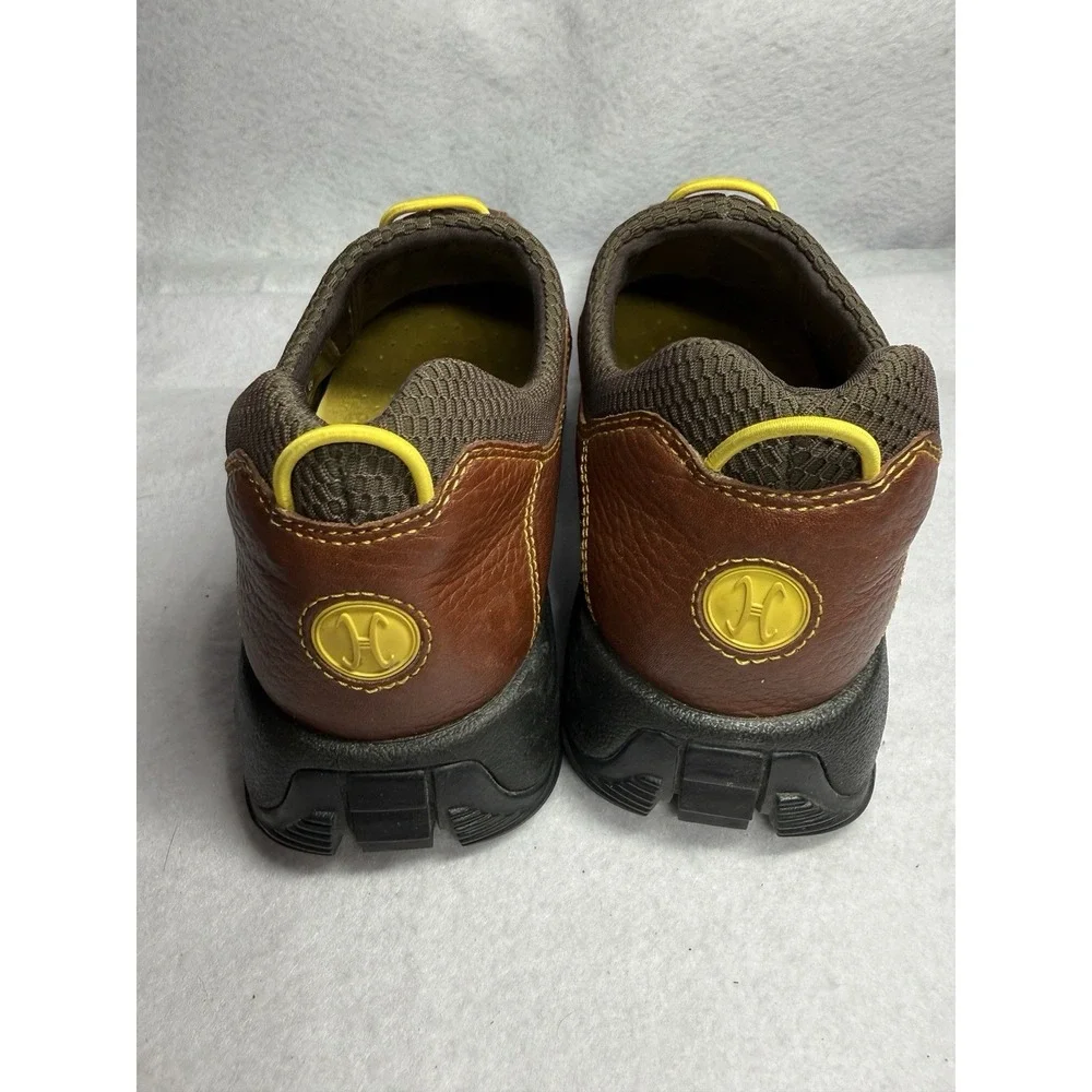 Cole HaanxNike Air Waterproof Men's 8.5B Brown Leather Slip On Casual Comfort